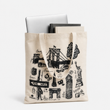 NYC Canvas Printed Tote Bag