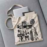 NYC Canvas Printed Tote Bag