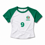 Women's Soft Wash Soccer Tee - Mexico 🇲🇽