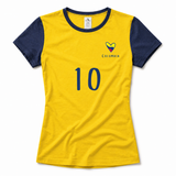 Women's Vintage Crafted Soccer Tee - Colombia 🇨🇴 - Desisano