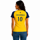 Women's Vintage Crafted Soccer Tee - Colombia 🇨🇴 - Desisano