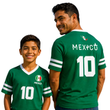 Retro Stripe Soccer Shirt - Mexico 🇲🇽 - Desisano