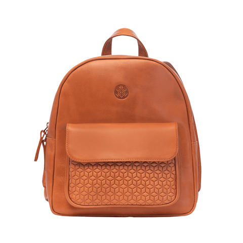 women's leather backpack